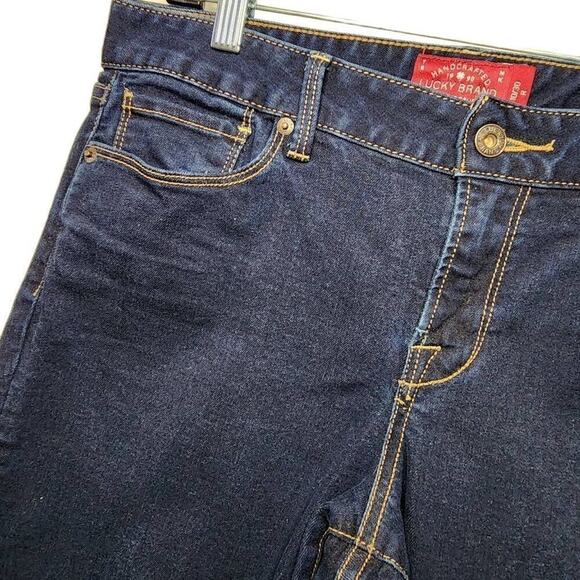 Lucky Brand Women Jeans, "Leyla Boot" Dark Wash Bootcut Jeans, Sz 10/30R - Picture 7 of 12